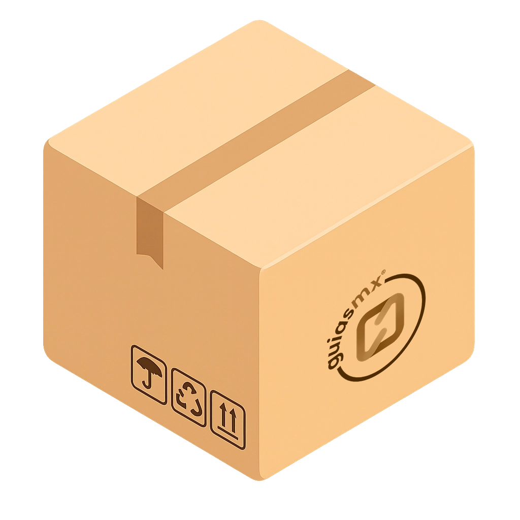 Caja nueva y limpia correcta